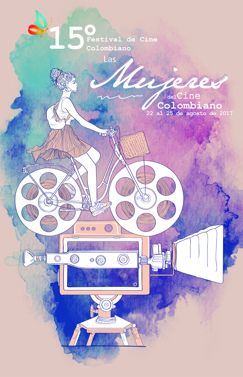 Afiche Festival de Cine Colombiano 2017 MINI